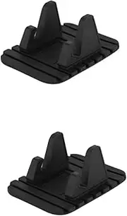 2pcs Silicone Phone Holder Dashboard Phone Mount Phone Stand Bracket Vehicle Phone Mount Cell Phone Mount Dashboard Cell Phone Holder Mobile Phone Holder GPS Car Navigation Bracket