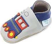 [Dotty Fish] Boy's Unisex Kids Crib Shoe