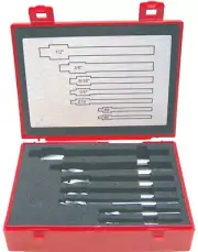 Keo #6 to 1/2"+1/32" oversize M35-5% Cobalt Precision Cap Screw Counterbores Set