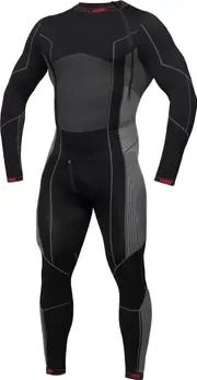 IXS 365 Undersuit, black-grey, Size M L for Men Black Grey