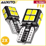 2X AUXITO T10 LED 2835 PARKER SIDE LIGHT INTERIOR BULB WEDGE CANBUS ERROR FREE