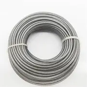 50ft 2.4/2.7/3.0mm Trimmer Steel Nylon Wire Rope Cord Line Strimmer Brushcutter Long Round Roll Grass Replacement Wire