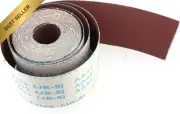 120 Grit Sandpaper Roll 100mm x 10m Aluminium Oxide Abrasive Cloth Sanding Sheet
