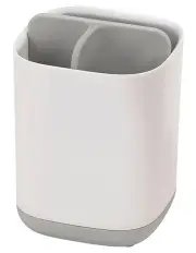 [Joseph Joseph] EasyStore Toothbrush Caddy in Grey/White