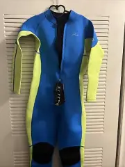 Hevto Kids Wetsuit 3/2mm Neoprene Full Wet Suits Size 16X for Swimming Surfing D