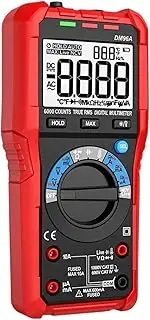 Digital Multimeter Tester with NCV Data Hold 6000counts Auto Range Mmultimetro True Rms AC/DC Votage Tester 1000A Ohm Ammeter Used in Product R&D, Component Incoming Inspecti