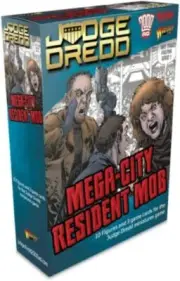 Warlord Games Mega-City Resident Mob for Judge Dredd Highly Detailed 2000AD Mini