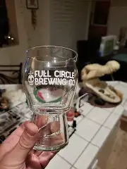 Full Circle Brewing Beer Glass New (Fresno, CA Brewery)