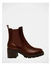[Steve Madden] Cannonball Boots in Leather Brown