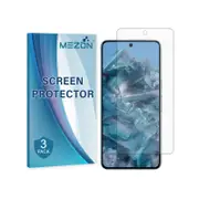 3 Pack MEZON Google Pixel 8 Pro (6.7") Hydrogel Film Clear Screen Protectors