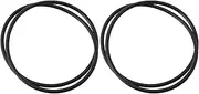 eMagTech 2PCS Canister Filter Replacement Seal O-Ring Compatible with SunSun HW304A HW304B Canister Filter Aquarium Filter Seal O-Ring for Filter System