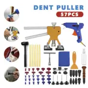 57Pcs Dent Puller Paintless Auto Body Repair Tool Hail Removal Lifter Tabs Kit