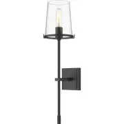 Z-Lite 3032-1S-MB Callista 1 Light 6.5 inch Matte Black Wall Sconce Wall Light