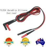 Multimeter extention Silicon test leads for Fluke TL224 15B 17b Probe OZ SELLER