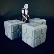 3xCustom SW Imperial Crates for 1:18 scale 3.75 inch figure DIORAMA