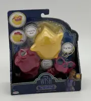 Disney Wish Playful Light-Up Star & Accessories Toy Set Interactive Jakks