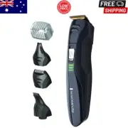 Remington 5-in-1 Titanium Multi-Grooming Kit Cordless Rechargeable Shaver AU New