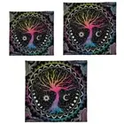 Square Shape Pendulum Mat Altar Tablecloth Board Game Card Pad Rune Table Cloth