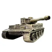 Copper Yellow WWII German Wittmann Alloy 1:72 Tiger Heavy Tank Military Model.