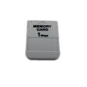 New 1MB Memory Card For Playstation 1 One PS1 PSX Game 1 MB US Seller