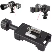 Clamp+Universal Hot Shoe Mount fr Camera Vertical Shoot Quick Release Pate+Flash