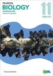 Pearson Biology Queensland 11 Skills and Assessment Book by Yvonne Sanders (Engl