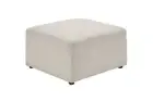 Matt Blatt Curtis Ottoman (Popcorn Cream), Ottomans, Footstools & Poufs,