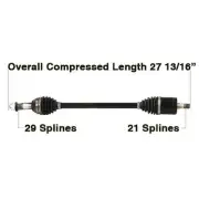 Tytaneum Heavy Duty Complete Axle #CAN-6081HD Can-Am Defender