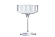 4pc Luigi Bormioli Jazz 300ml Cocktail Coupe Glasses Set Drink Stemware Clear