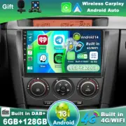 Car Stereo CarPlay For Mazda 3 2003-2009 Android 14 Head Unit GPS DAB+QLED HDMI