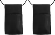 VICASKY Hair Salon Bag Hair Holder Bag Barber Scissor Case Pu Hairdressing Scissors Waist Pouch