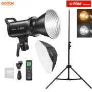 Godox SL100Bi Bi-Color LED Video Light with RC-A6 + 95cm Softbox + Light Stand