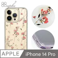 在飛比找PChome24h購物優惠-apbs iPhone 14 Pro 6.1吋防震雙料水晶彩