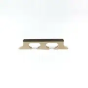 Replacement Banjo bridge For 5 String Banjos Slotted, Maple base