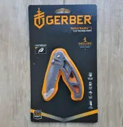 Gerber Paraframe I Ti-Grey Serrated Folding Knife