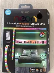 Illumina Neon 15 Function Wireless 10ft Led Strip With Remote Control