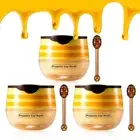 3PCS Honey Lip Balm, Vitamin E Moisturizing Propolis Sleeping Lip