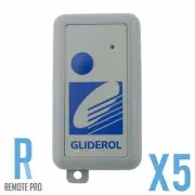 5 x Gliderol Genuine/Original TM27 TM-27 GTX GRD AZ020 Garage Door Remote N12282