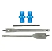 DCC Concepts DCB-BDkit Baseboard Dowels (w/Spade Drill Bits) (2 Pack)