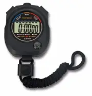 1X Handheld Stop watch Digital Chronograph Sports Counter StopWatch Timer Alarm