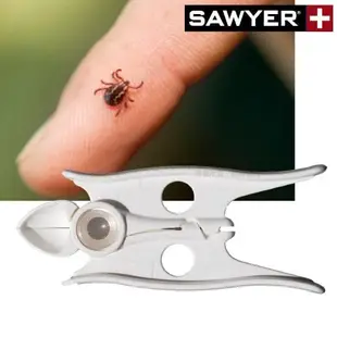 【美國製 Sawyer】硬蜱拔除器 Tick Pliers 壁虱去除器 扁蝨夾 蝨子拔除器輕巧_SP620