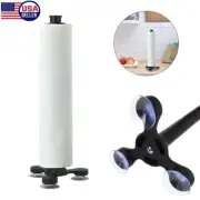 New Kitchen Bathroom Aluminium Paper Towel Holder Countertop Stand Free Standing