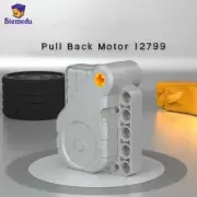 MOC Technical Parts Pull Back Motor Building Blocks For Legoeds 12799 12787c01