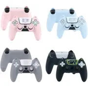 GeekShare Shell Case Cover for PS5 / NSPRO Controller Soft Skin Thumb Grips Kits