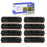 8PK CF400X Black Toner Cartridge for HP 201X LaserJet M252 MFP M277 M277dw M277n