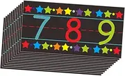 Veemoon 1 Set DIY Alphabet and Wall Decal Educational Learning Poster for Decorative Letters and Numbers for Nursery and Playroom Enhance Early Learning Experience