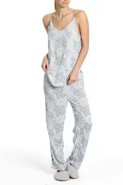 Breezy Leaves Pant &Cami Set--PAPI-15002-601