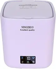 Full Automatic Washing Machine, Portable Mini Compact Laundry Washer With LED Display 5 Wash Cycles 2 Builtin Rollers, Small Cloth Washer Laundry with Rotary Drying for RV Camping Apartment Dorm