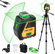 PREXISO 360 Laser Level With Tripod - IP54 Rechargeable Wide Angle Vertical Line