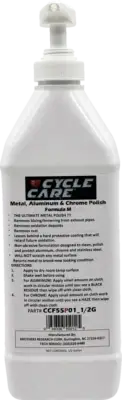 CYCLE CARE FORMULAS ForMula M AluMinuM/ChroMe Polish - Bag In Box - 1/2 U.S.